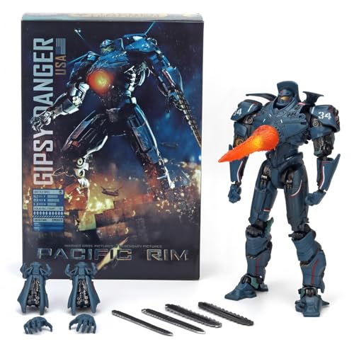 Pipigirl Pacific Rim Mech Action Figure Kits, Boxed Unique Figure Idea, 7.08 in Collectible Mecha Action Figures Kits