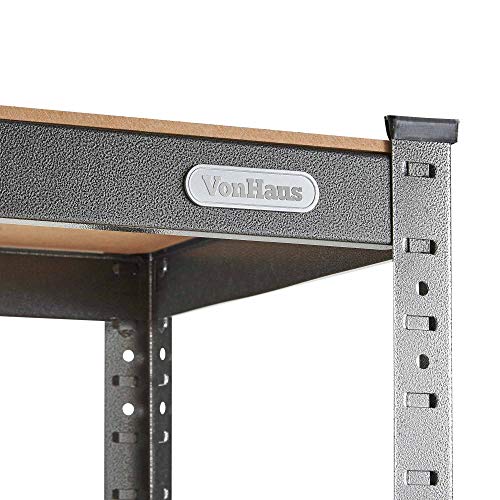 VonHaus Scaffalatura Resistente in Metallo a 5