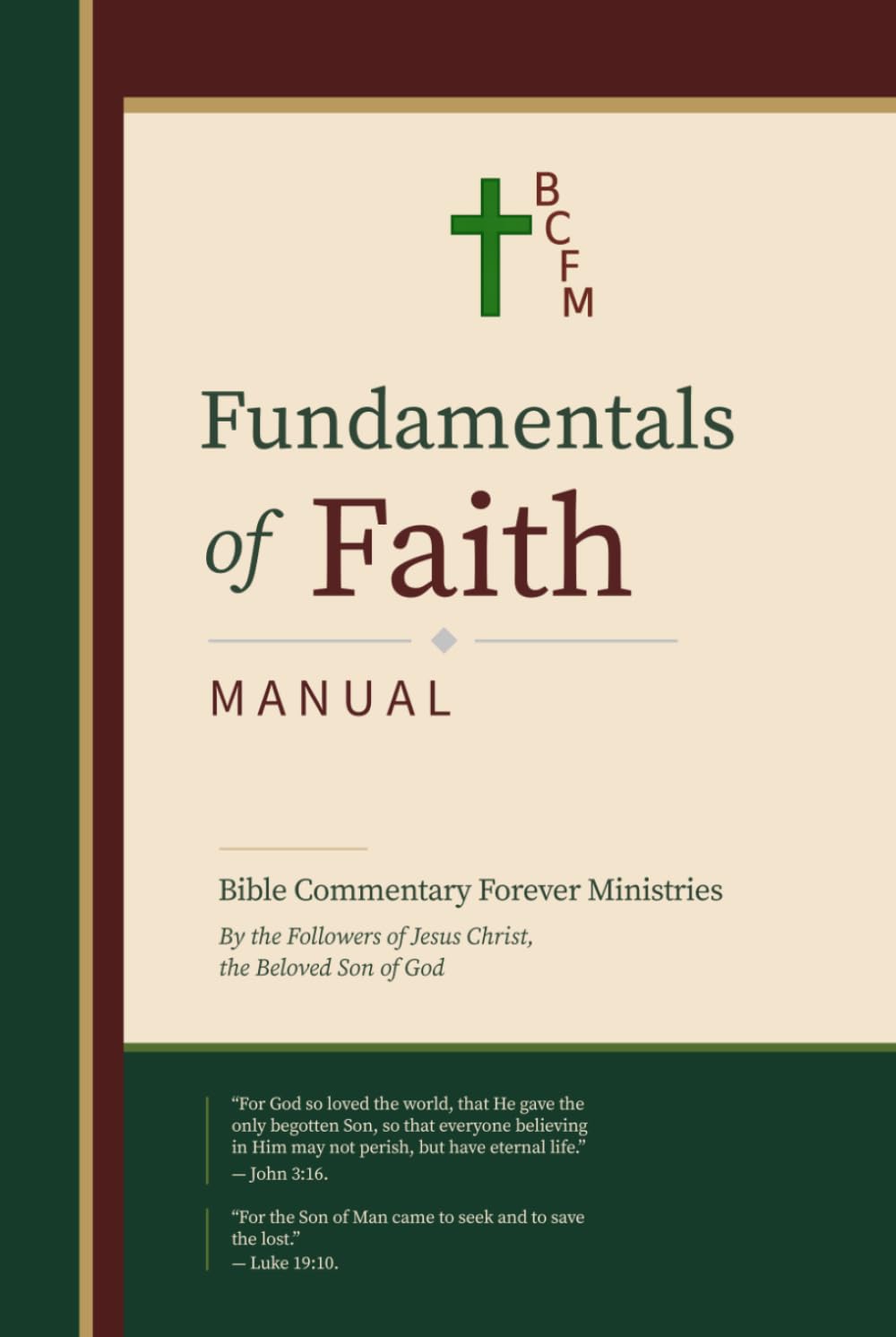 Fundamentals of Faith Manual