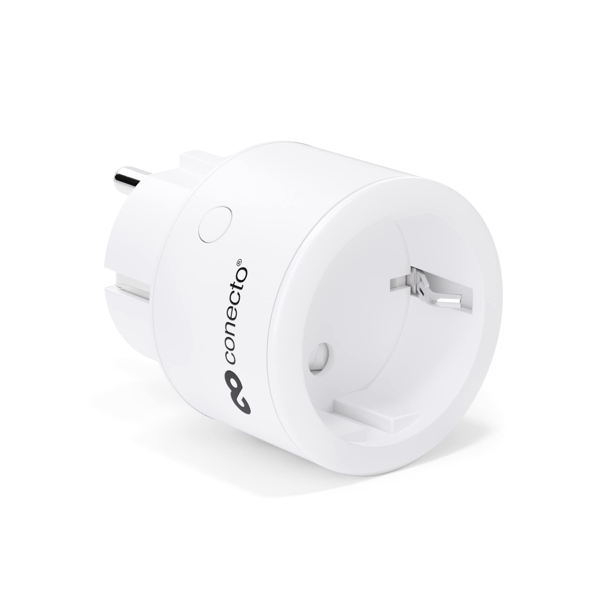 Set Prese Wireless Conecto - 1 Presa E 1 Telecomando, Controllo Da Remoto Fino A 30m, 2300W, Bianco - Foto 3