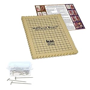 The Beadsmith Mini-Makramee-Kombination Perlenbrett