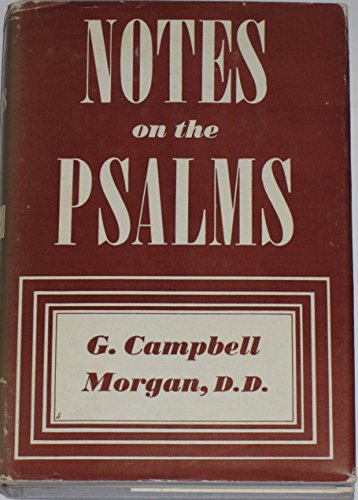 Notes on the Psalms B004GBFVP8 Book Cover