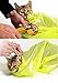 TECH P® Creative Life Adjustable Multifunctional Polyester Cat Washing Shower Mesh Bags Pet Nail Trimming Bags-Yellow