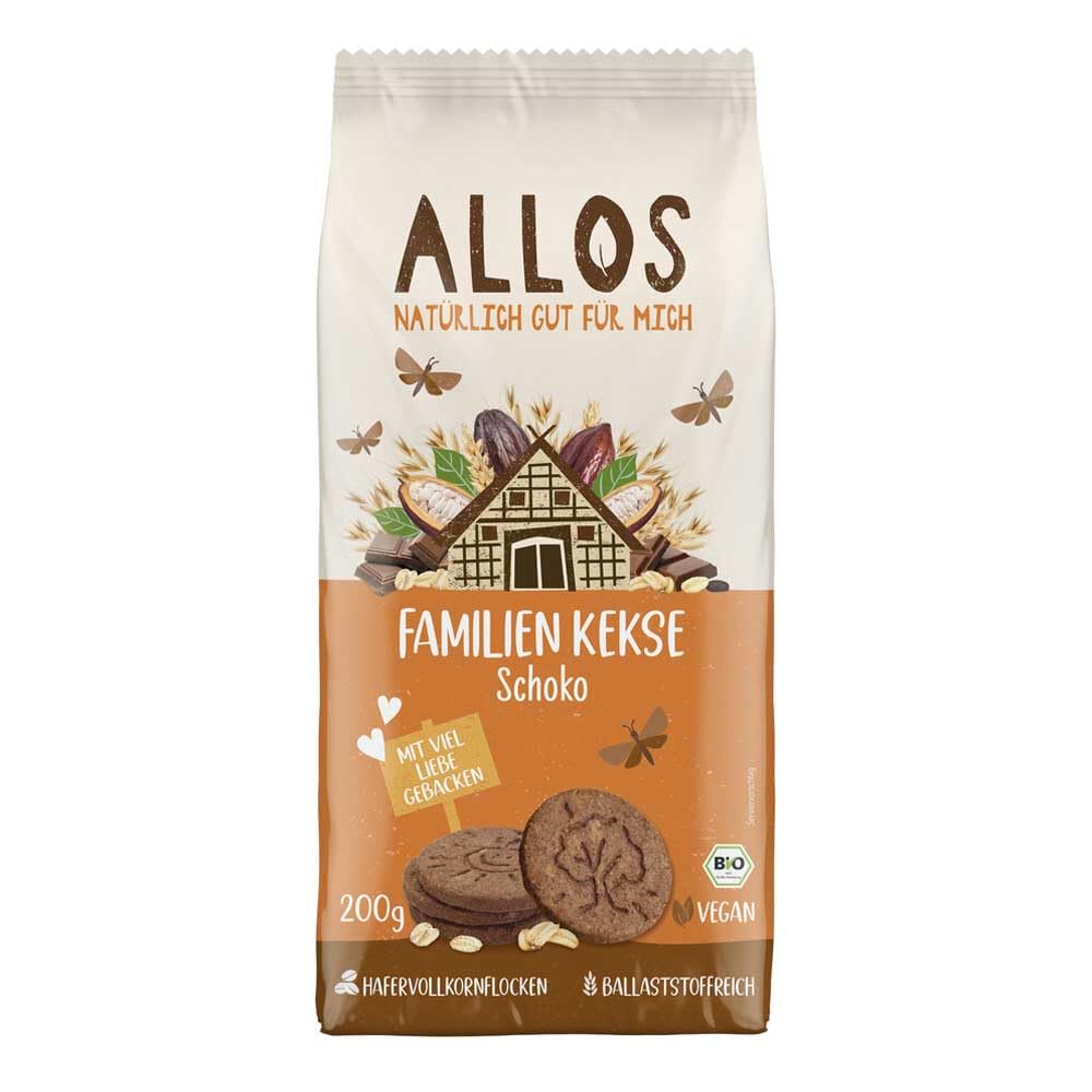 Allos Familienkekse Schoko G, 6 X 200