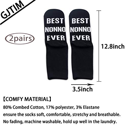 2 PAIRS Italian Grandpa Gift Best Nonno Ever Grandpa Nonno Father's Day GIft Birthday Gift2