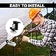 2 Stück Solarpanel Mittelklemmen und 4 Stück Solar Panel Z Halterungen 30mm Solarmodul Halterung Solarmodule Halterung Klemmen PV Modul Halterung für Gerahmte Panels Wohnmobile Wände Schwarz