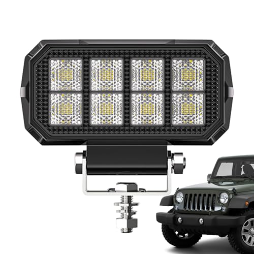 Luces de vaina, vainas de luz LED,Luces de bote LED cuadradas impermeables de 3.5 pulgadas - Suministros automotrices de iluminación nocturna a prueba de golpes para el carrito de golf de motocicletas