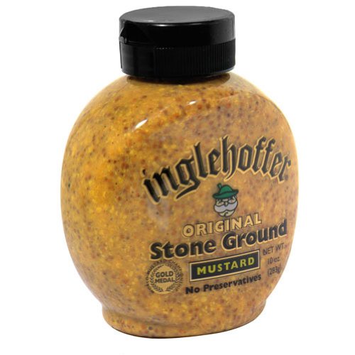 Inglehoffer Stone Ground Mustard, 10.25 oz Grocery & Gourmet Food