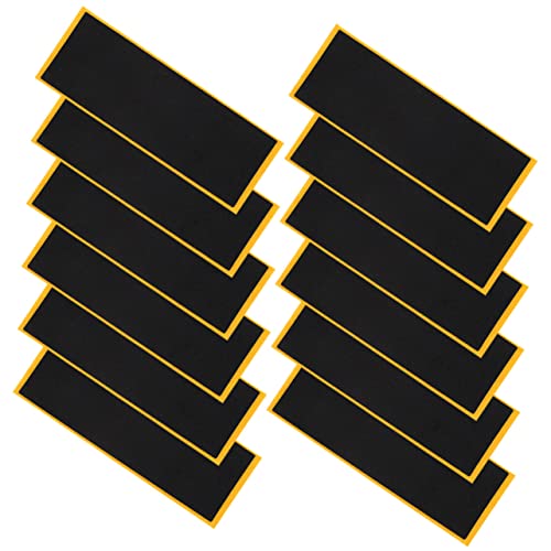 VANZACK 12Pcs Foam Grip Tape for Fingerboards Non Slip Finger Skateboard Stickers Adhesive Supplies for Enhancing Play Experience