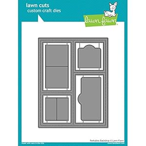 Lawn Fawn Peekaboo Backdrop Stanzschablone