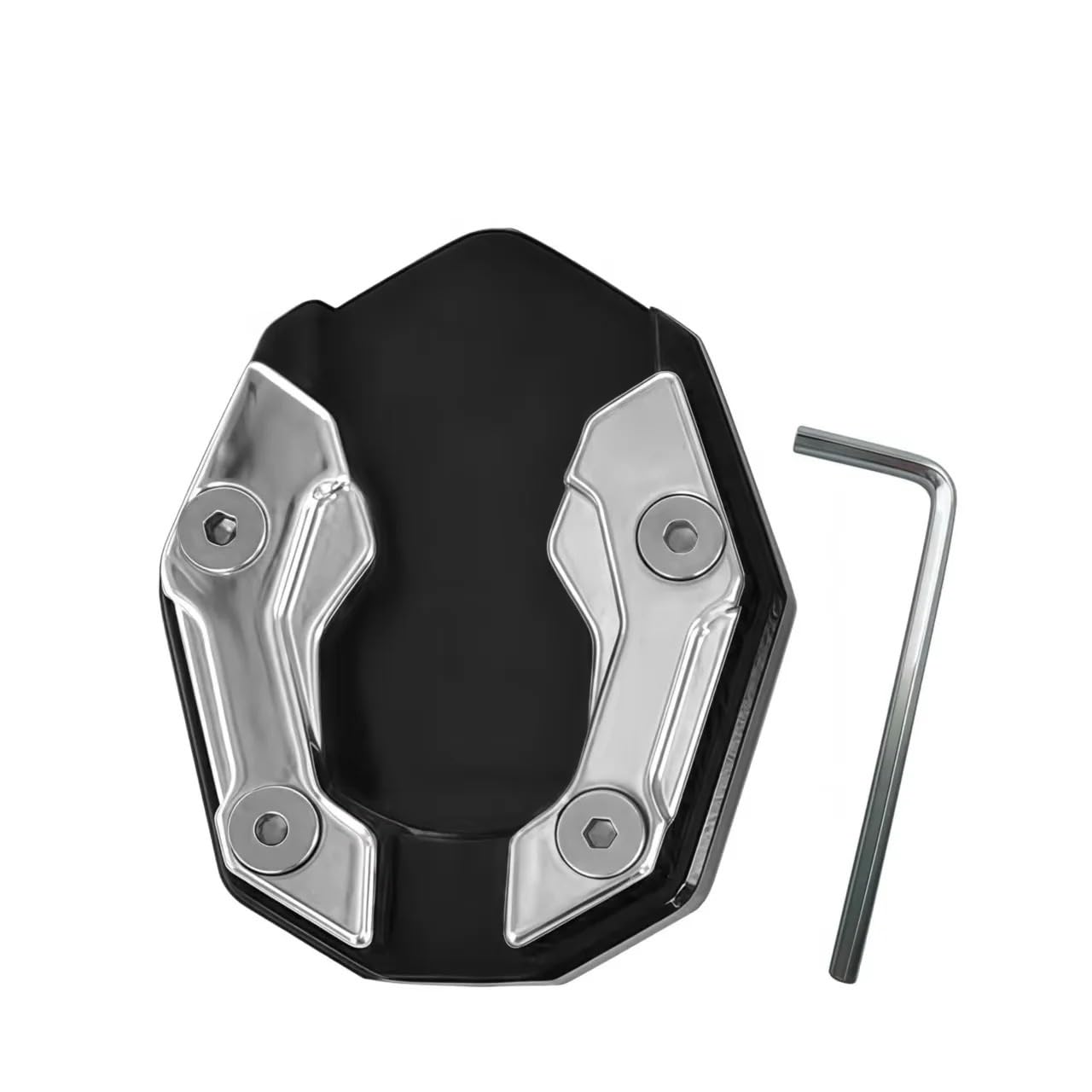 Piastra cavalletto moto Lega di alluminio (Argento 1)