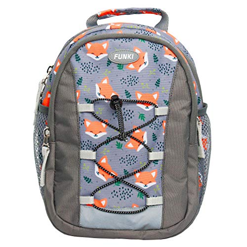 Funki Little Fox: Mochila infantil  ajustable  con cintas de fijación y reflectores
