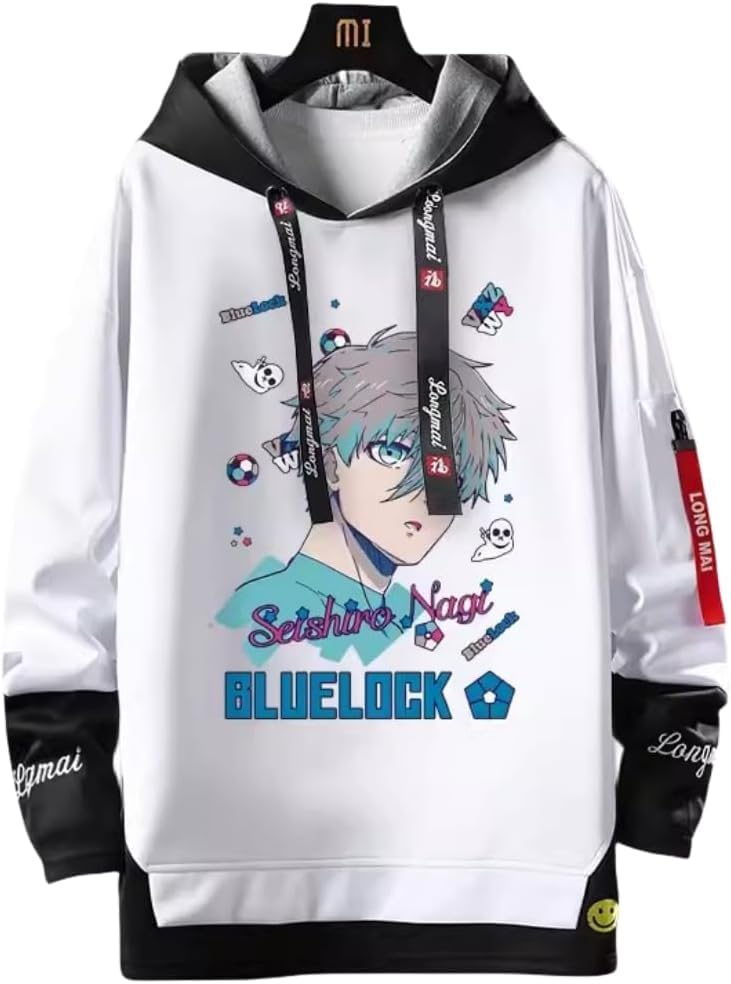 Amazon.co.jp: パーカー ブルーロック コスプレ衣装 潔世一 蜂楽廻