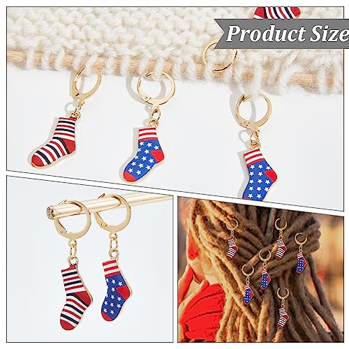 NBEADS 12 Pcs Socks Stitch Markers - Image 4