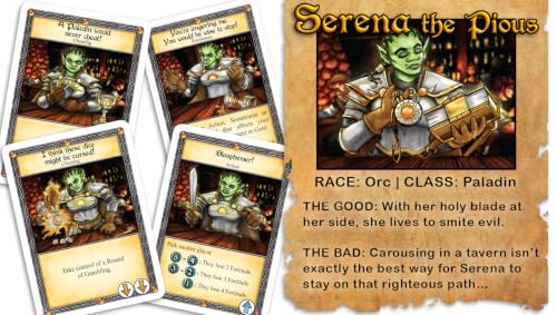 The Red Dragon Inn 3 juego de cartas de estrategia miniatura 5