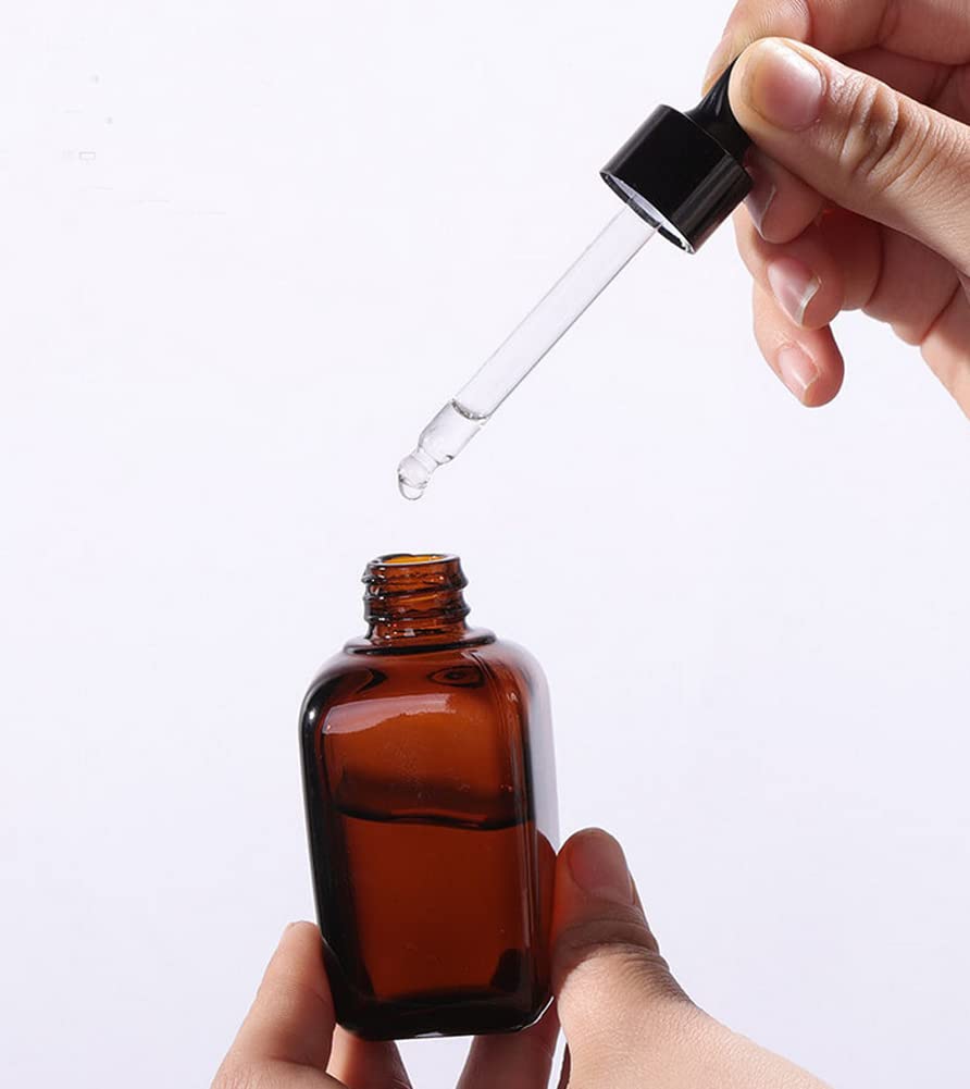 Flaconcini Vetro Ambrato Con Contagocce | 100 Ml | 2 Pezzi | Per Oli Essenziali E Cosmetici - Foto 9