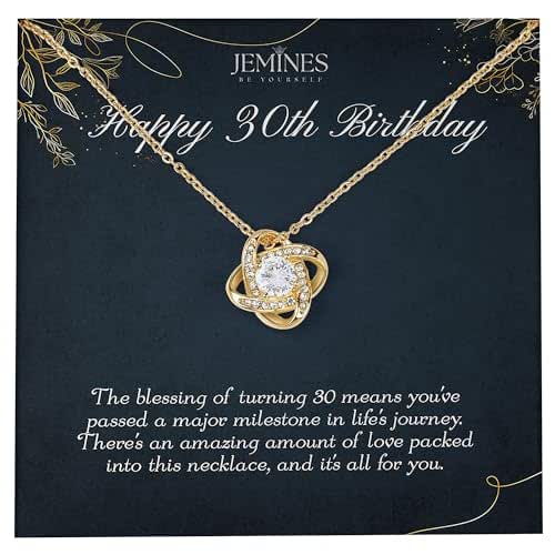JEMINES 30th Year Old Birthday Gift for Women Daughter Wife