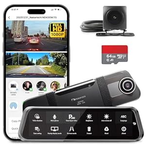 Nakamichi ND410W Kamera Samochodowa Full HD