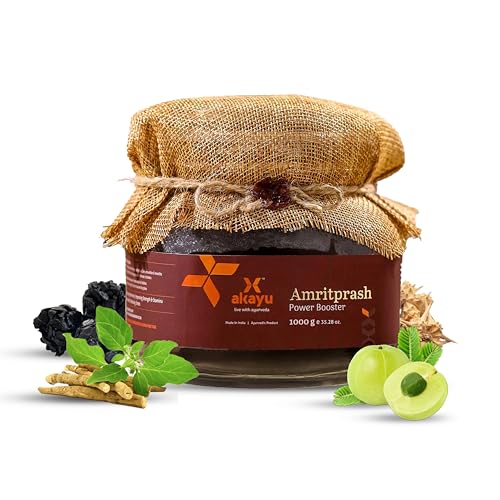 Akayu Amritprash – Ayurvedic Chyawanprash for Immunity, Energy, Stress Relief & Digestive Health, Cr...