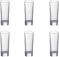 Haüskraft Kit 6 Copos Shot Vidro Dose 65ml Cachaça Tequila Vodka, CPDS-012