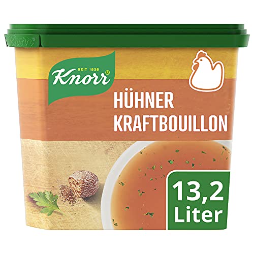 Knorr Hühner Kraftbouillon, Bouillon mit natürlichen Zutaten und kräftigem Geschmack 264 g