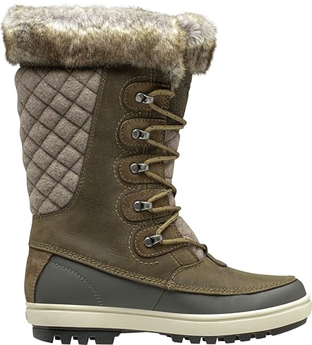 Helly-Hansen Garibaldi VL Insulated Winter Boots for Women - Waterproof Nubuck Leather, Faux Fur Lined, Eco Ortholite Comfort Footbed, Max-Grip Outsole3
