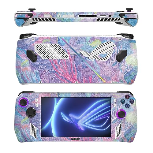 Image of MightySkins Glossy Glitter Skin Compatible with Asus ROG Ally - Dreamy Reef | Protective, Durable High-Gloss Glitter Finish | Easy to Apply