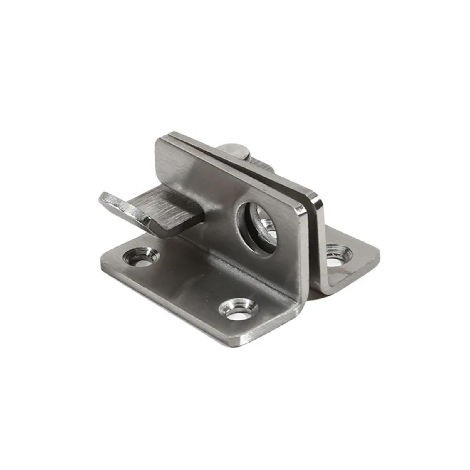 Garden Gate Lock 1pc Flip Latch Gate Latches Slide Bolt Safety Door Lock Catch for Barn Cabinet Pet Cage Garden Bathroom Garage Window Slid(S Right)
