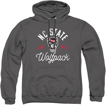 North Carolina State University Official Wolfpack Unisex Adult Pull-Over Hoodie