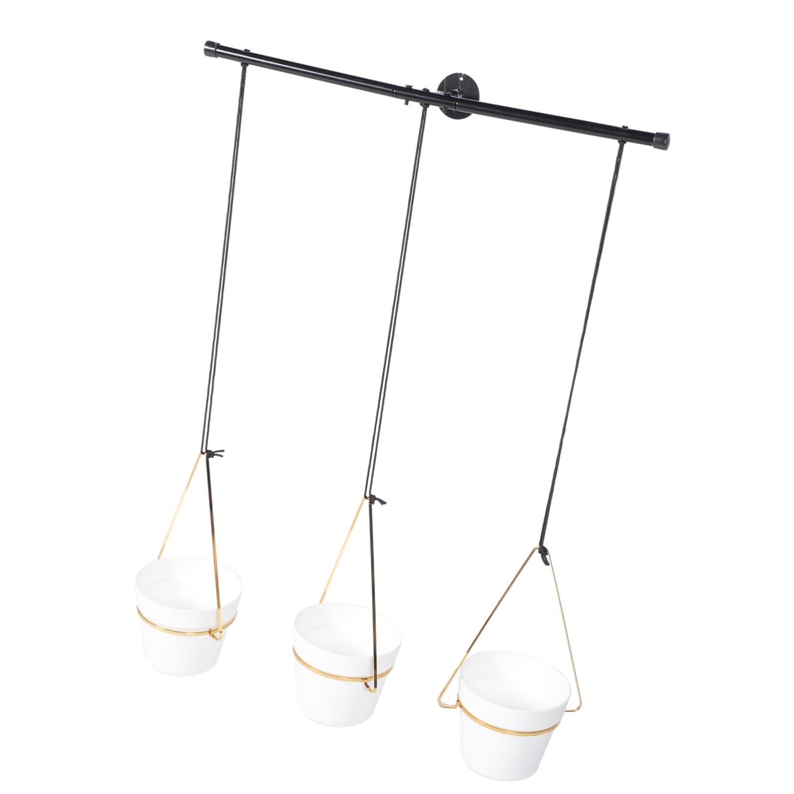 Garneck Indoor Plant Hanger Durable Ceiling Rack for Hanging Flowerpots Modern Minimalist Design for Home Decor Easy Installation Plant Holder for Brightening Up Any