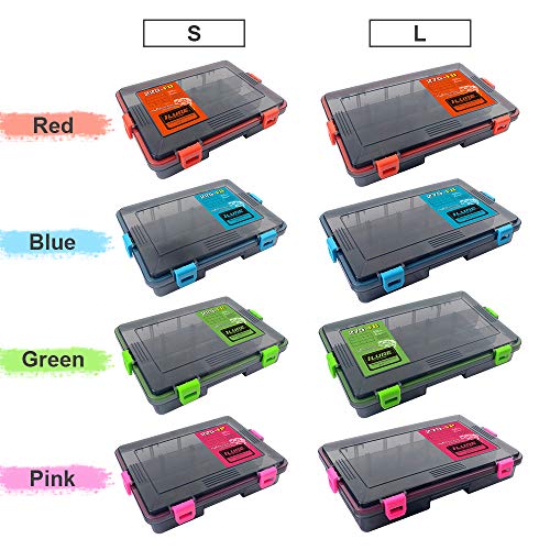 Caixa de pesca, Andoer 11 compartimentos caixa de equipamento de pesca à prova d'água isca de pesca