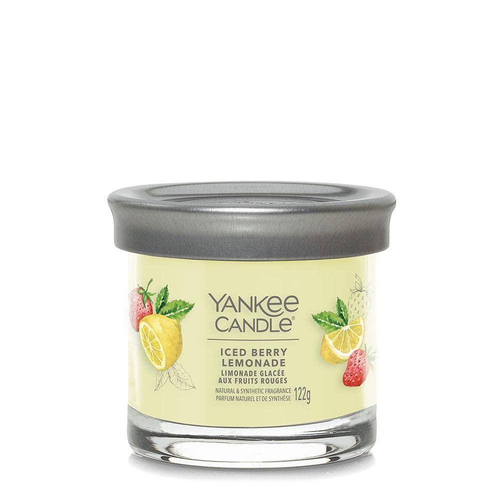 Iced Berry Lemonade Candle Yankee Candle, Yellow, 8.0 cm x 7.6cm | Fruity