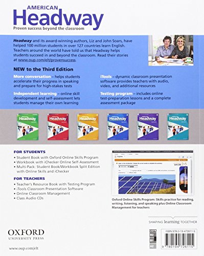 American Headway Third Edition: Level 3 Student Book: With Oxford Online Skills Practice Pack (American Headway, Level 3) - Image 2