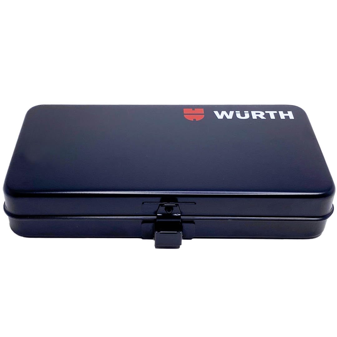Würth Zebra 1/4 Zoll Bit-Sortiment Bitbox-Satz Bitset 59 Teile in praktischer Metallkassette 061425159