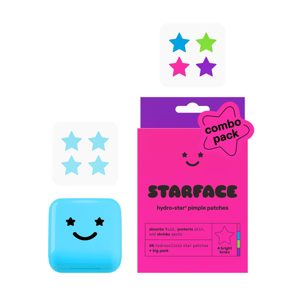 Amazon.com: Starface Hydro-Star Salicylic Acid Patches + Big Blue