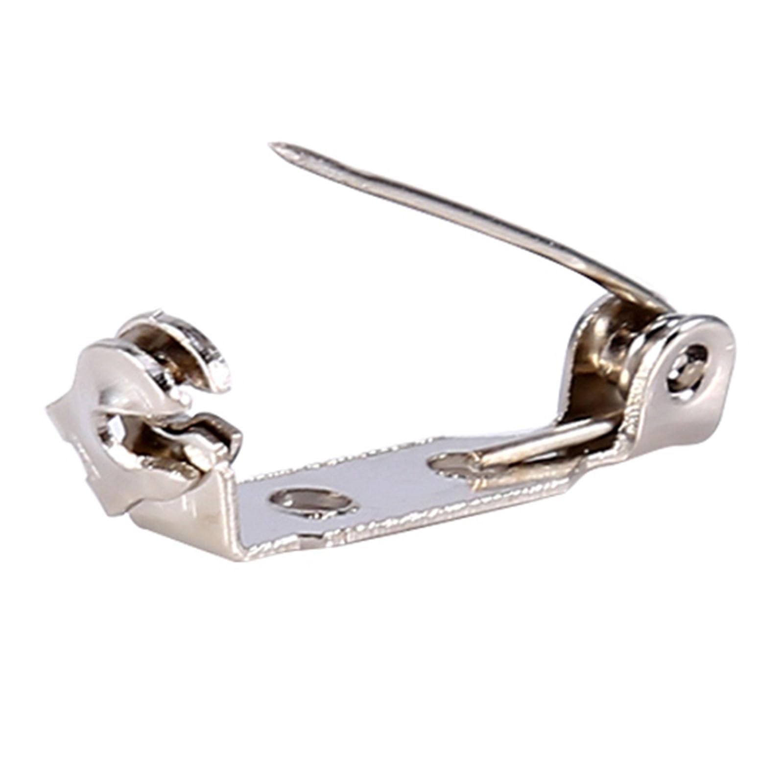 50 Pièces épingles à Barre Broche Verrouillage Arrière Loquet de sécurité Roulant Bricolage Artisanat 20/25/32/38mm, Broche de Fermoir en Matériau Plus Dur, Ne Tombera Pas (32mm