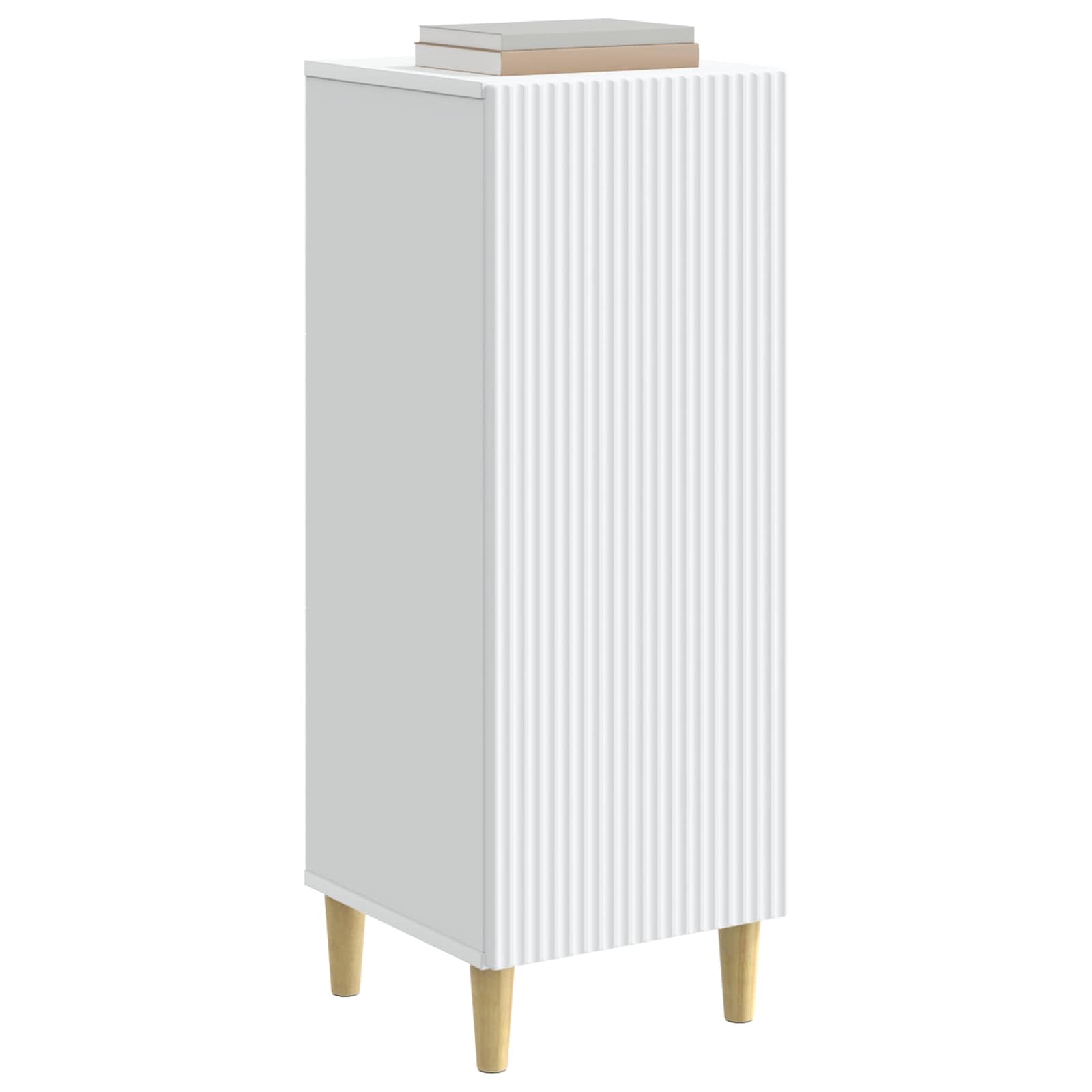 vidaXL Aparador 33 x 34,5 x 90 cm Madera de Ingeniería