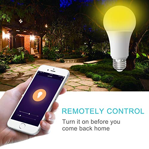 WiFi Smart Light Bulb Tunable Soft White to