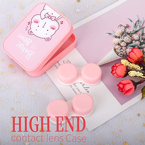 image for ofone Two Packs Contact Lens Care Vision Care Nobleness Cute Contact L