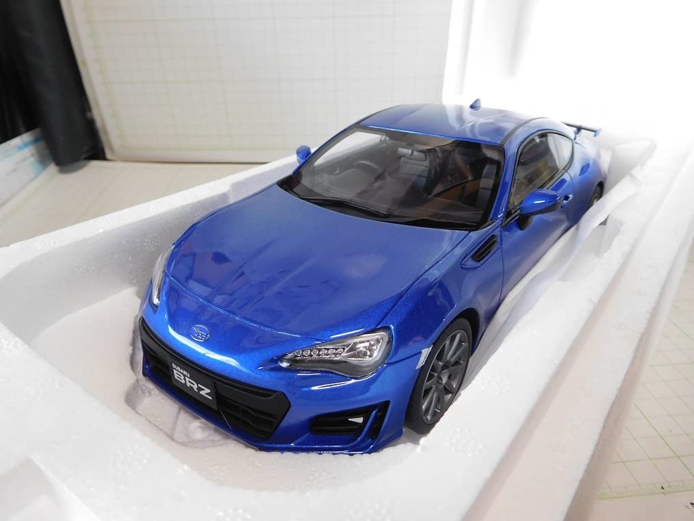 Amazon.co.jp: ◎京商 1/18 スバル BRZ 後期型ブルー : 車＆バイク