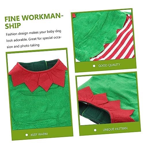Disfraz de Navidad para perro talla XL color verde miniatura 2