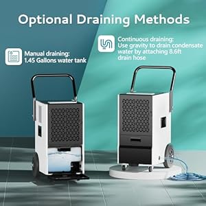 Euhomy160pintscommercialdehumidifierforbasementlargedehumidifierforbasementwithdrainhosetimerand4wheelsindustrialdehumidifiersforfloodrepairdryingbasementwarehouseandfactory  Urban Country Home Decor Euhomy 160 pints commercial dehumidifier for basementlarge dehumidifier for basement with drain hosetimer and 4 wheelsindustrial dehumidifiers for flood repairdrying basementwarehouse and factory  urban country home decor