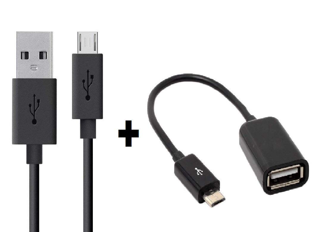 Queto OTG Data Cable Adapter for All Android Smartphones Attach