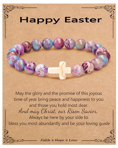 Stocking Stuffers for Teens, Christmas Gifts for Mom from Daughter Beaded Bracelets for Women Teen Girl Gifts Adjustable Charm Link Bead Birthday Graduation Gift for Her Girlfriend Sister