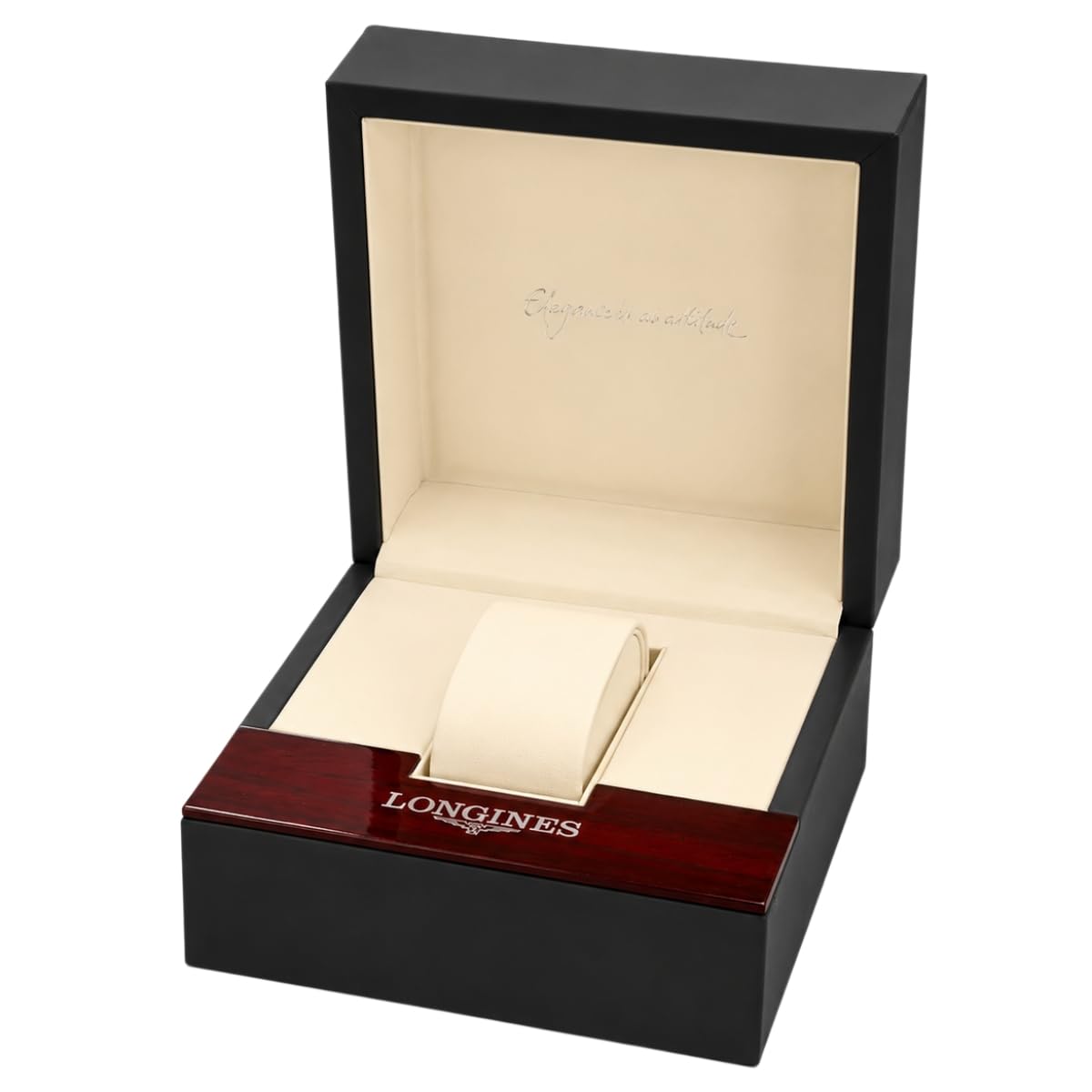 Scatola Orologi in Legno Porta Orologio Individuale con Cuscinetto Soffice Cuscinetto Estraibile Profilo Ordinato per Longines Conquest