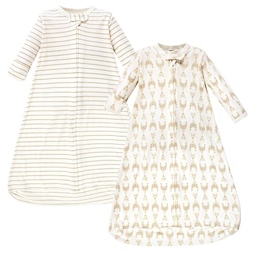 Image of Hudson Baby BabyCotton Long-Sleeve Wearable Sleeping Bag, Sack, Blanket