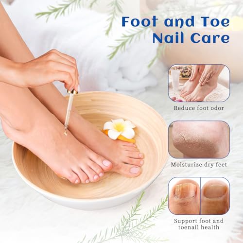 Image of HIQILI Tea Tree Oil for Skin, Hair, Toenail, Add to Shampoo, Body Wash, Soap, Foot Soak - 1.01 Fl Oz