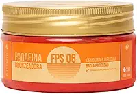 Parafina bronzeador acelerador de bronzeado Duotrato 200g (Cenoura e Urucum)