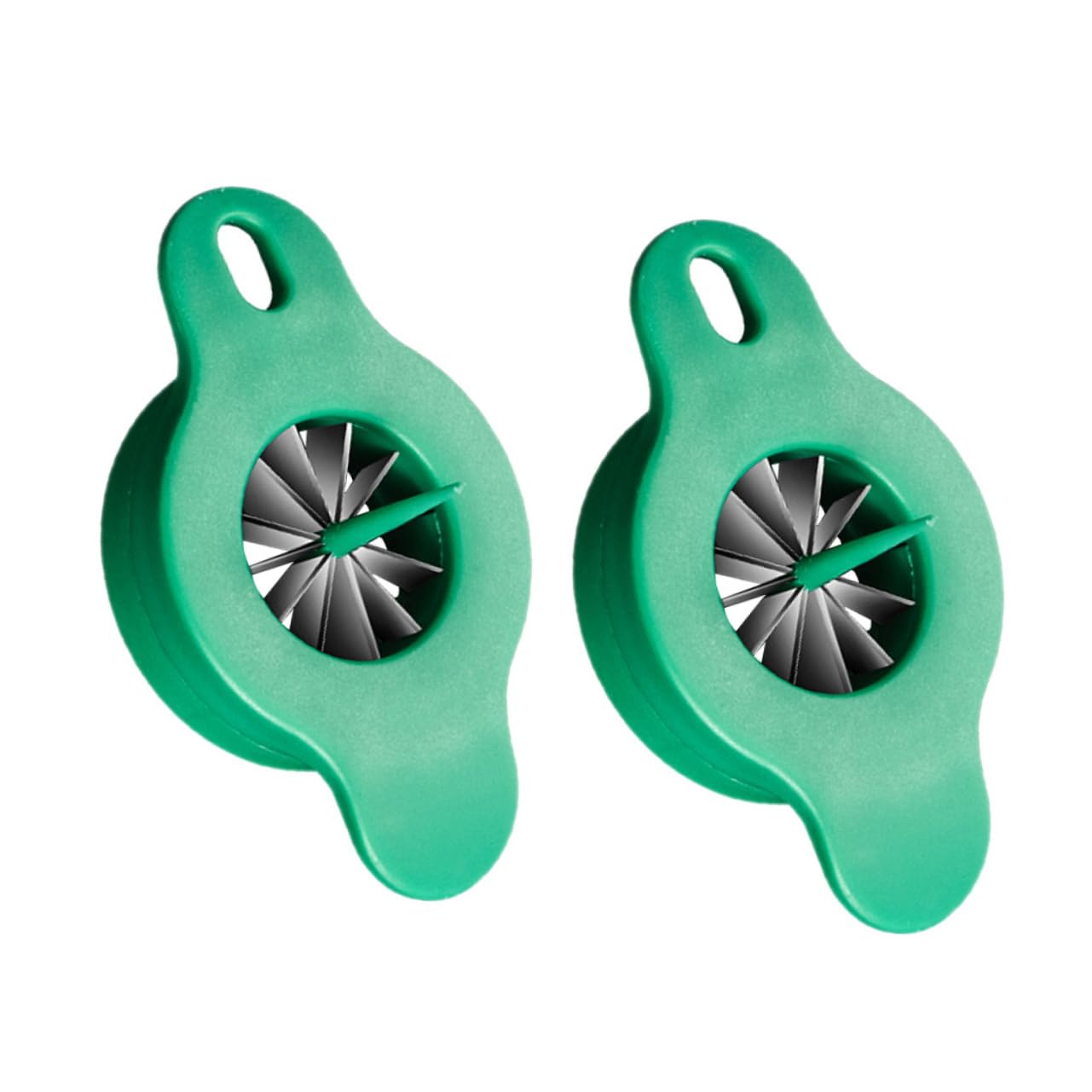 GRIRIW 2Pcs Vegetable Cutter for Scallions Onions and Peppers Practical Shredder with Easy to Use Design Compact Kitchen Tool for Effortless Chopping