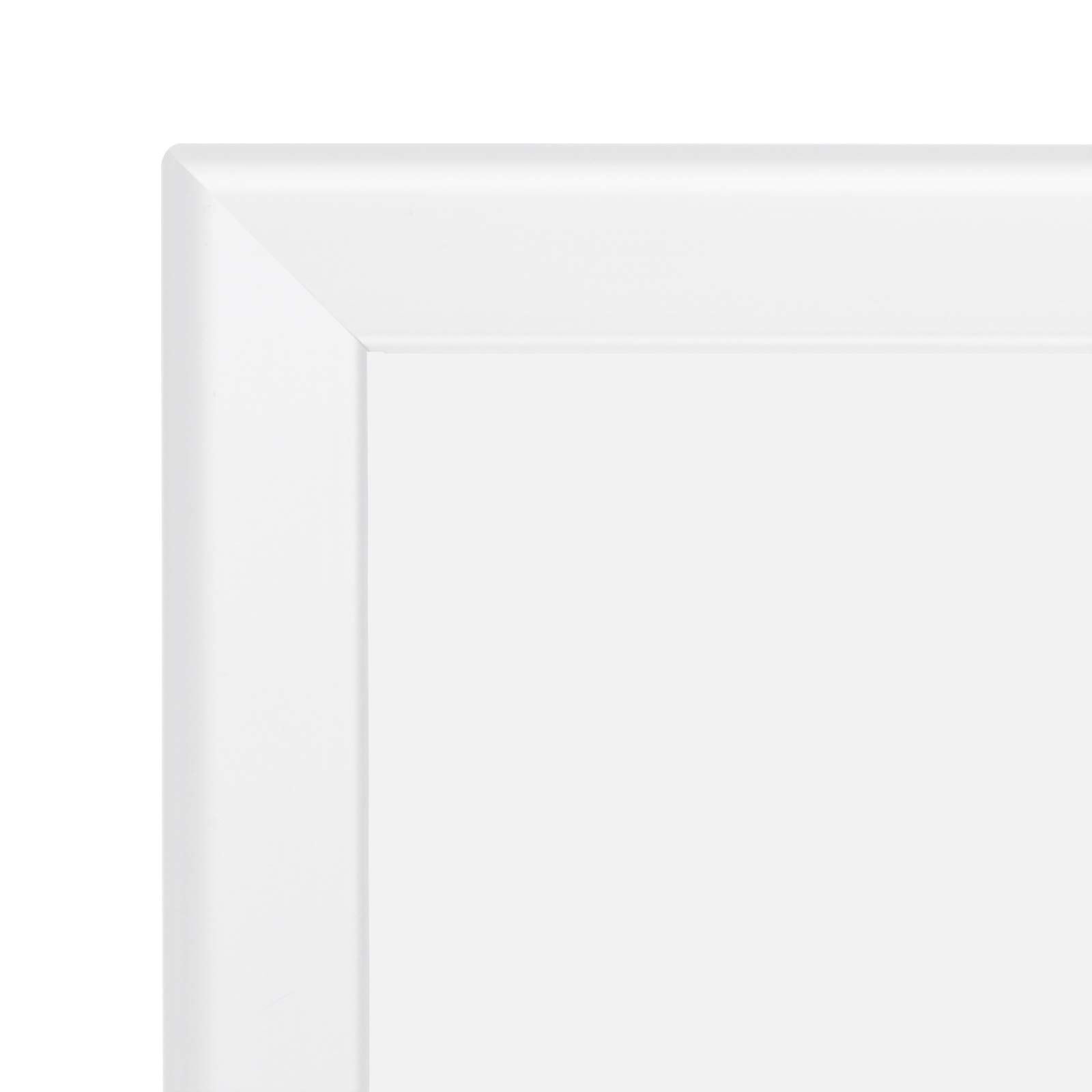 SnapeZo Ramka na zdjęcia 11 x 40 cm, biała, profil aluminiowy 3,5 cm, przednia ramka zatrzaskowa, montaż ścienny, seria profesjonalna